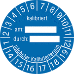 Kalibrierung